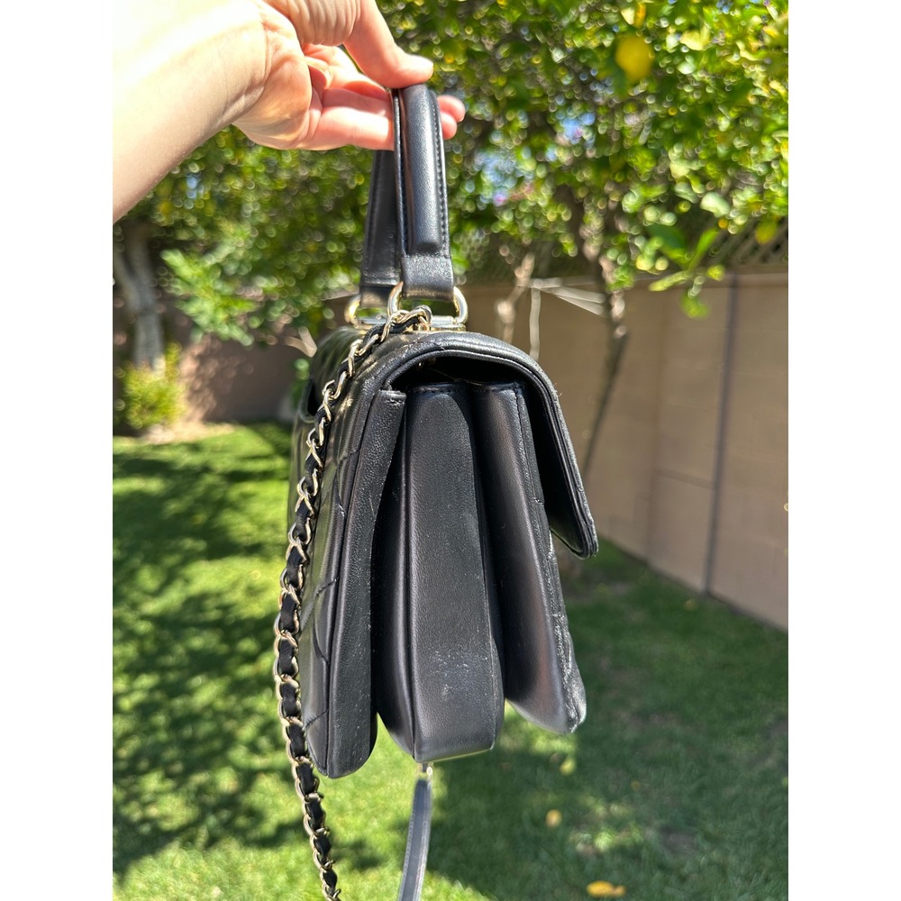 Chanel Trendy small size black with gold hardware series 27 - Picture 2 of 16